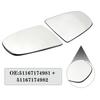 1 Pair Mirror Glass with Heated Wing for BMW X5 X6 E70 E71 E72 08-14