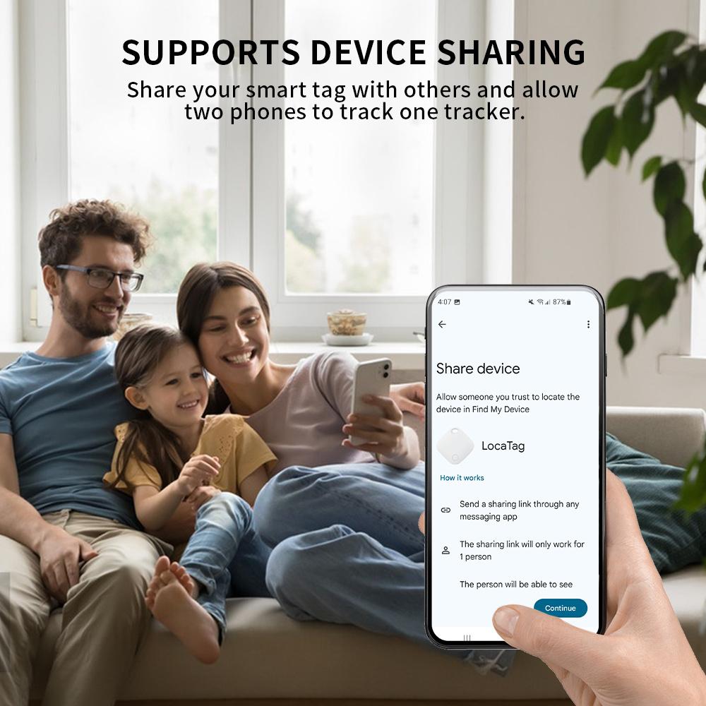 Upgraded Eco-friendly Material Bluetooth GPS Tracker for Android Device Work with Google Find My App Smart Tag for Xiaomi Pixel