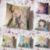 Anime S-Skip and LoaferS Cushion Cover Premium Comfort Reversible Pillow Cove -Two In One Design for Any Room & Car Interior