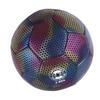 Size 5 Reflective Football Reflective Glowing Soccer Ball Glow in The Dark Football for Indoor