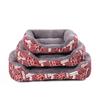 Four Seasons Universal Pet Bed - Customizable Logo, Fleece Warmth, Square Design for Dogs & Cats
