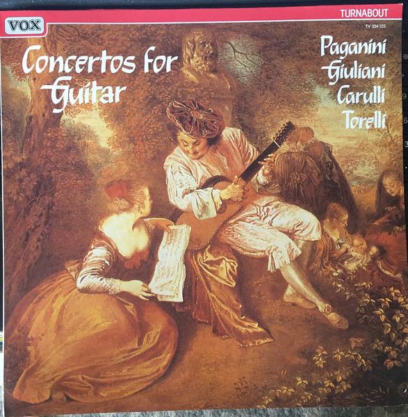 

LP Record MAURO GIULIANI (2) , GIUSEPPE TOREL - Concertos For Guitar 334123S VOX/Turnabout Netherland Classical Used