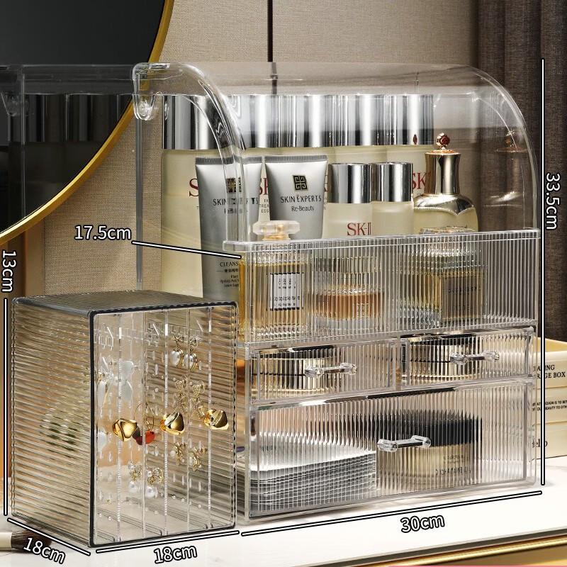 Dustproof Acrylic Cosmetic Organizer