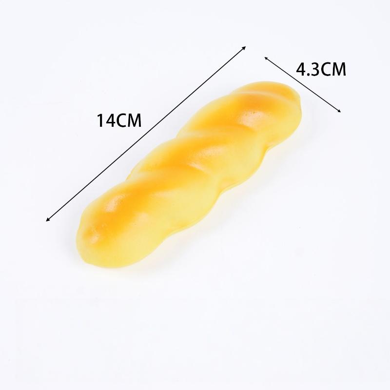 Simulation Food Slow Rebound Squeeze Toy 1Pcs Soft PU Bread Donut Cake Design Stress Reliever for Office Workers Anxiety Reduction