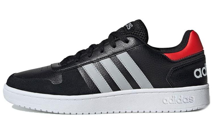 Adidas Hoops 2.0  Black Active Red  EE7800 42