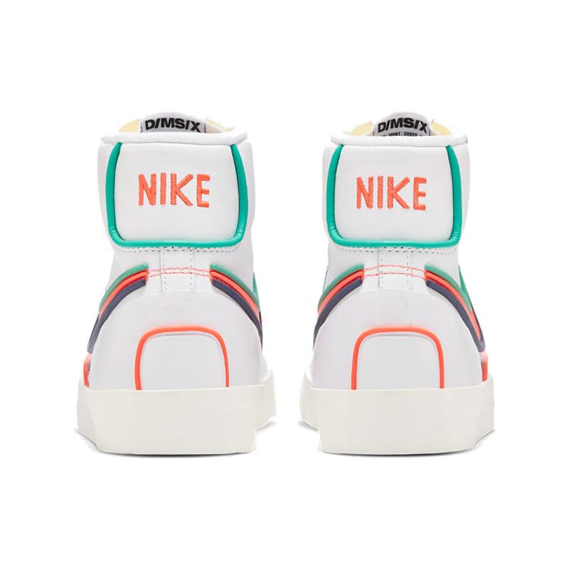 Nike Blazer Mid 77 Infinite White Blue Void Crimson Sneakers Skateboard Shoes DA7233-102
