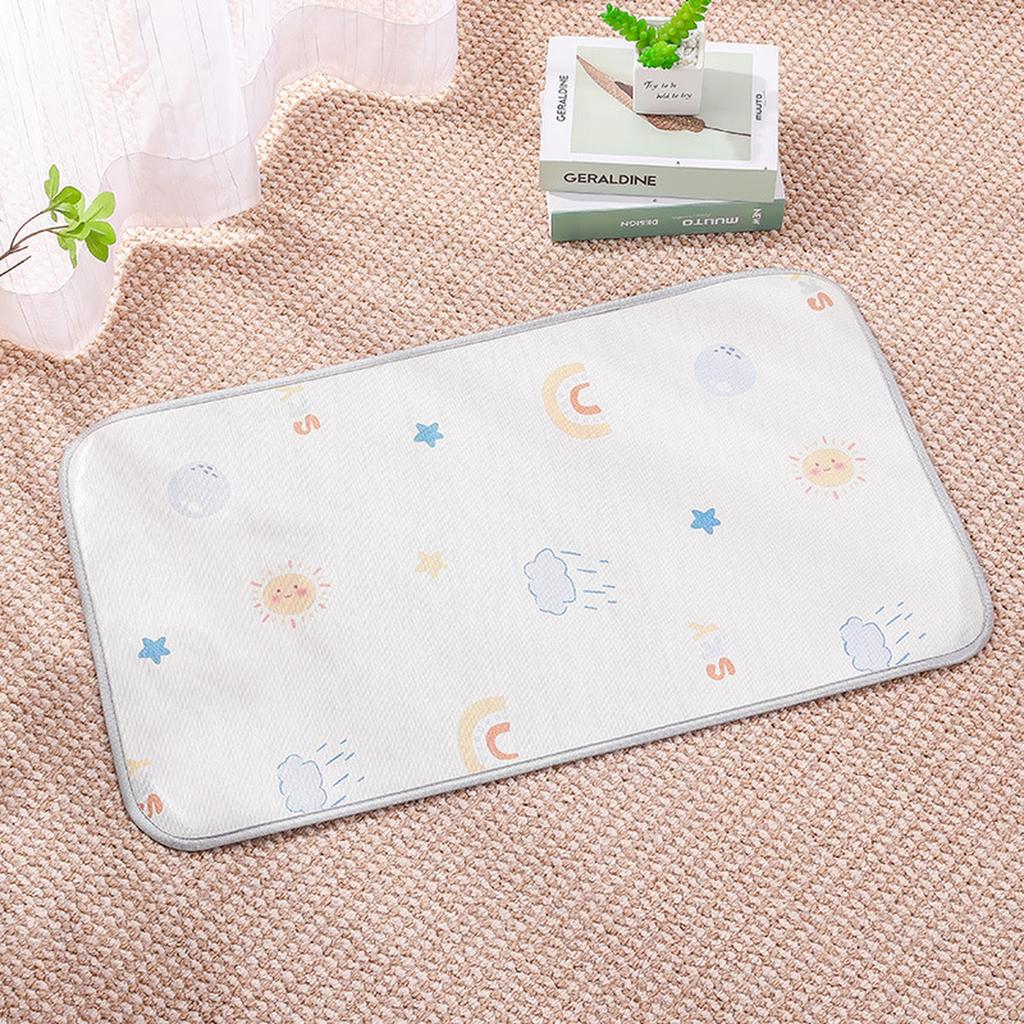 Pet Ice Silk Mat Summer Latex Pad for Dogs Cats Sleeping Bed