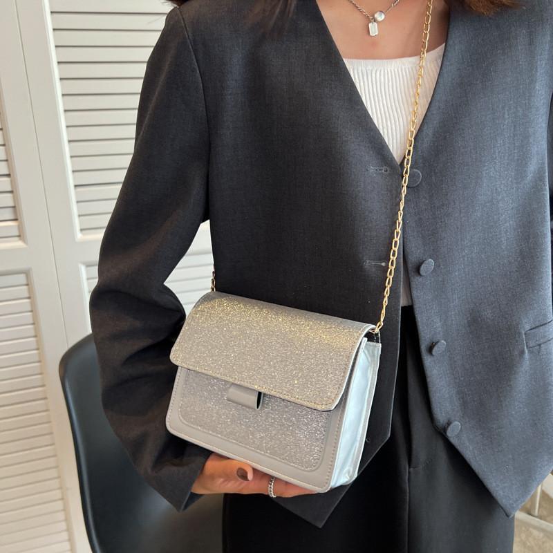 Elegante Kleine Damen Umhängetasche Sommer 2022 Neuer Koreanischer Stil Pu-Leder