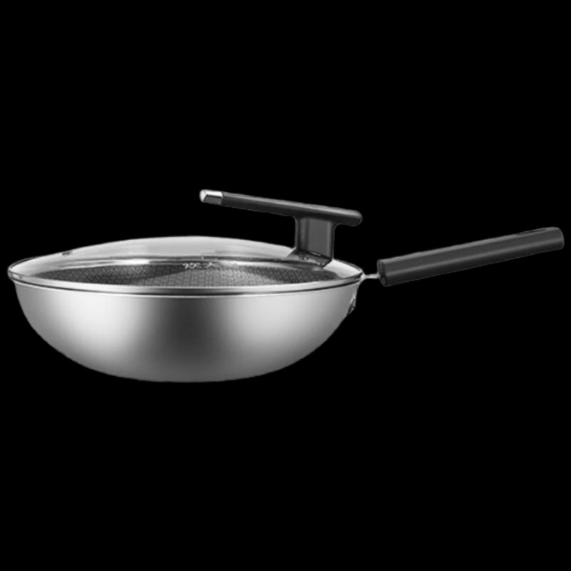 Chui Da Huang 32cm Non-stick Wok with Lid