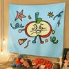 Showa Retro Background Cloth Tapestry for Bedroom  Dorm Decor Photo Backdrop and Wall Covering