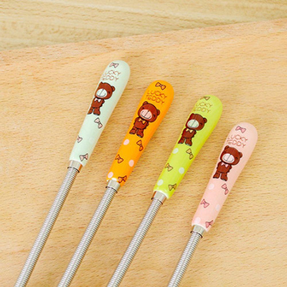 Cartoon Ceramic Handle Baking Tools Kitchen Accessories Egg Beater Stirring Whisk Blender Egg Mixer