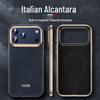IM-CHEN Italian Alcantara MagSafe Phone Case