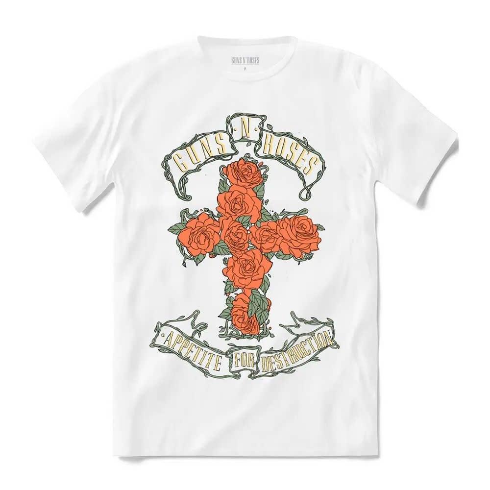 

Guns N Roses Guns N Roses and Rose Band Guns N Roses Casual TShirt Mens and Womens Luxury Band Brand Top 2026 New XL