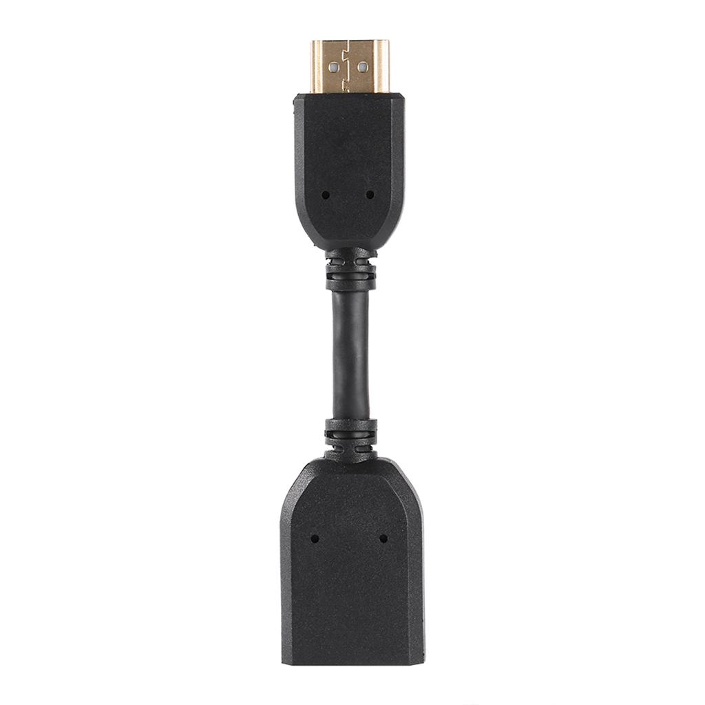 4 Stück High Speed HDMI 1.4 Stecker auf Buchse Verlängerung Extender Adapterkabel Vergoldet für TV PC