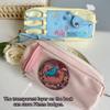 Drawstring Design Stationery Bag Large Capacity Pencil Case INS Stationery Organizer  School Office