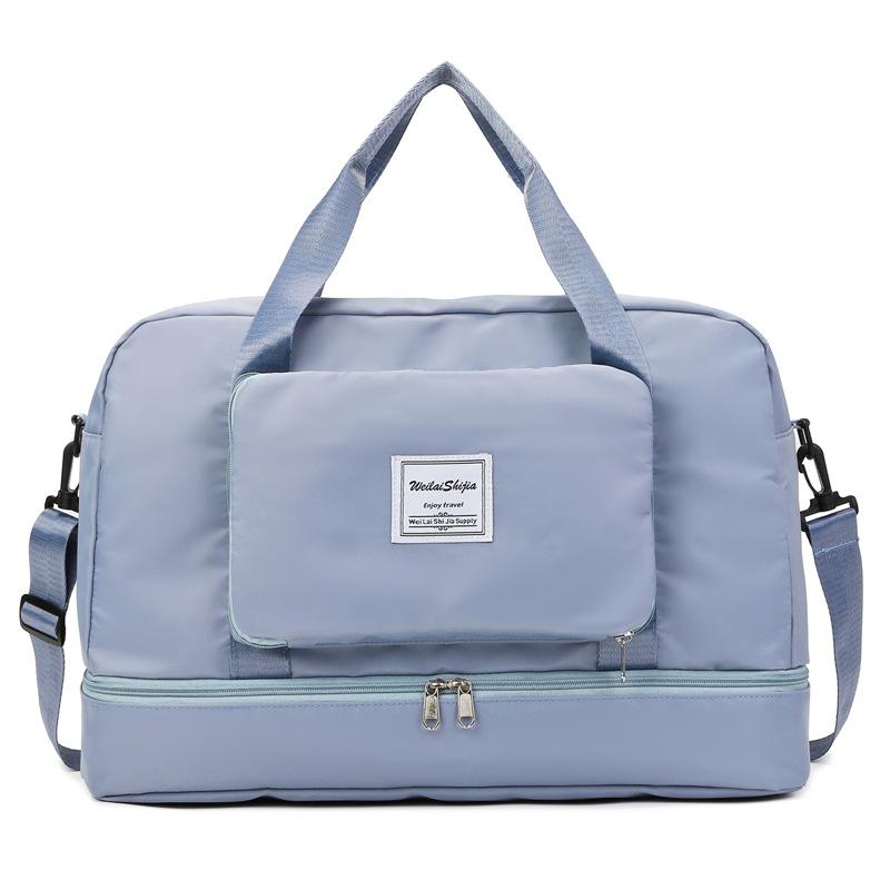 Short-haul travel bags, men's and women's large-capacity shoulder storage duffel bags, student leisure sports fitness bags