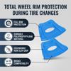 Rim Protectors for Tire Changing Plastic Rim Protector Universal Tire Removal Tool for Motorcycle Bike Electric Bike