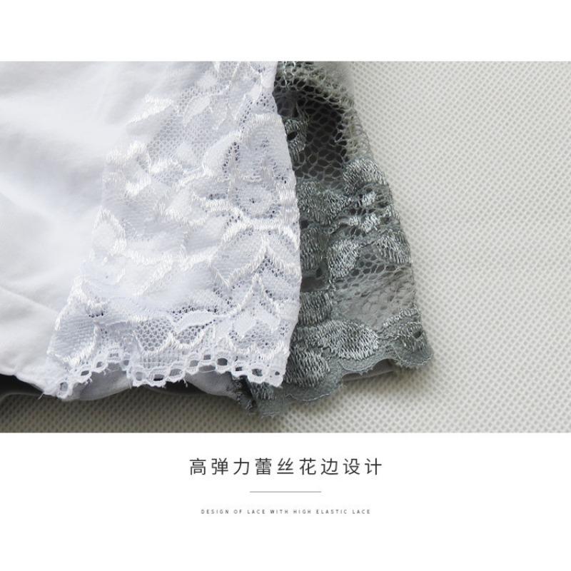 Lace Bow Safety Pants Summer Anti-slip Shorts Insurance Boxers Three Points Can Wear Leggings Women