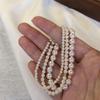Exquisite Minimalist Pearl Beaded Bracelet for Women - High-End, Versatile, Fashionable Design
