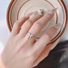 New Fashion Diamond Dragonfly 925 Sterling Silver Versatile Personalized Temperament Opening Rings R078