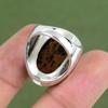 Mahogany Obsidian Ring 925 Sterling Silver Rings Handmade Ring Mahogany Obsidian Gemstone Jewelry Gifts For Mother Available In Ring Size