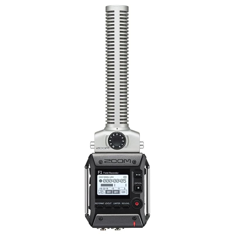 ZOOM F1-SP Field Recorder Shotgun Microphone Set