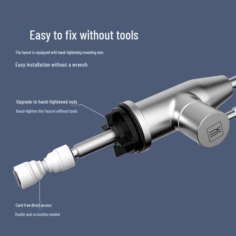 TLXT S46 Stainless Steel Water Purifier Faucet