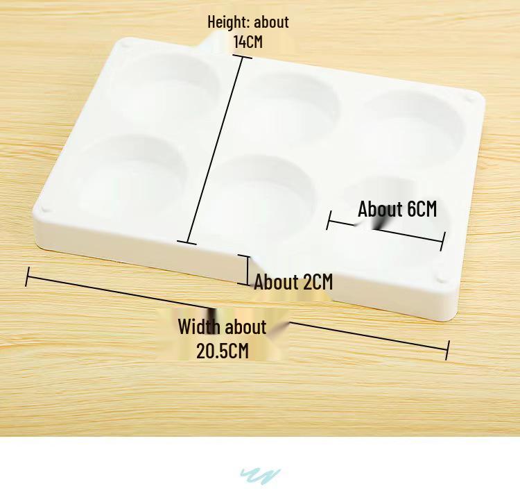 Children's Gouache Watercolor Finger Paint Tray Set
