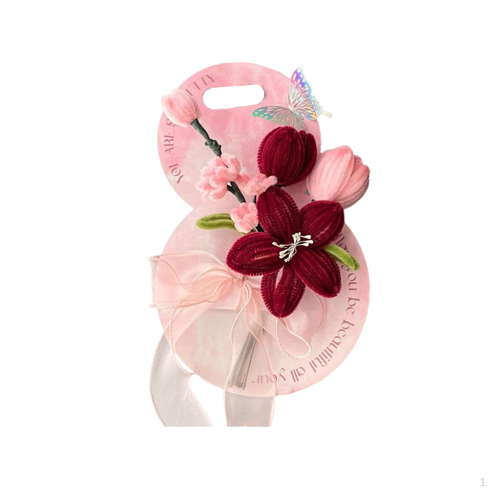 

Имитация букета Декор Многоцелевой Креативный Реалистичный Цветы Ручной Работы Подарок На День Матери для Red