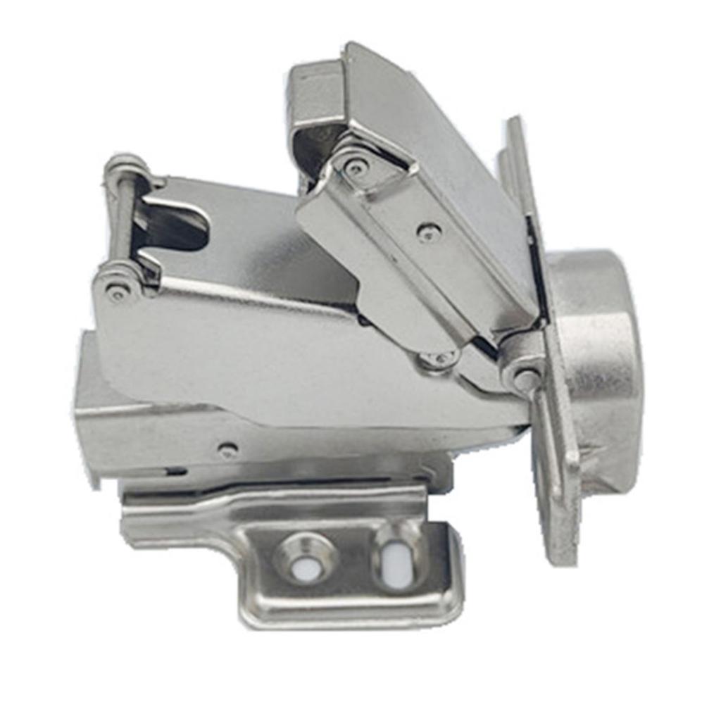 Cabinet Door Hinge 165 Degree Cupboard Door Hydraulic Hinges Soft Close Half Overlay Damping Buffer Furniture Door Hardware