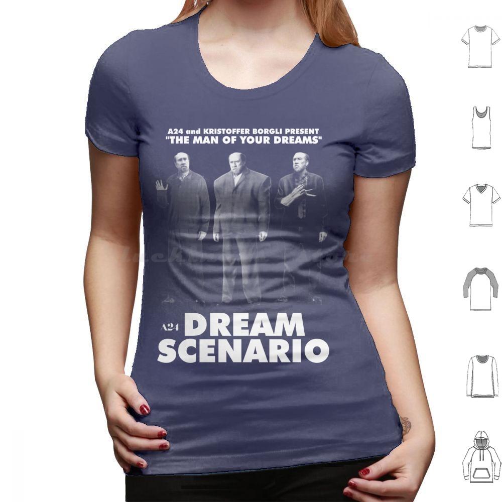 Dream Scenario Man Of Your Dreams T Shirt Cotton Men Women DIY Print Dream Scenario Sick Of Myself A24 Film Nicolas Cage