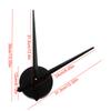 DIY Wall Clock Movement Mechanism Silent Large Pointer Clock Hands Needles Set High Torque Precision 3D Clock Hands