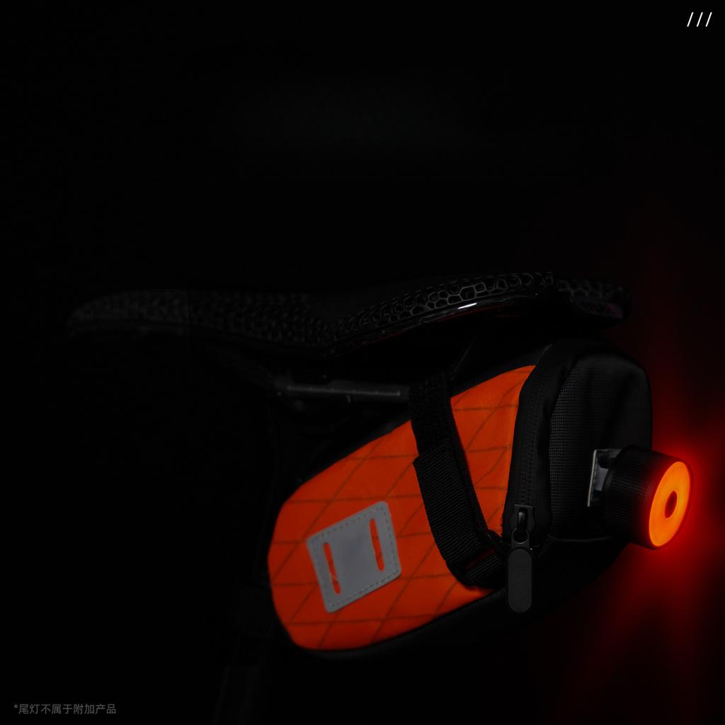 ENLEE Bicycle Saddle Rear Tail Bag, Mountain Road Bike Waterproof Trailer Seat Cushion Bag Quick Release Tool Riding Bag