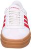 Кроссовки Adidas VL Court Bold Women core white/better scarlet/gold metallic