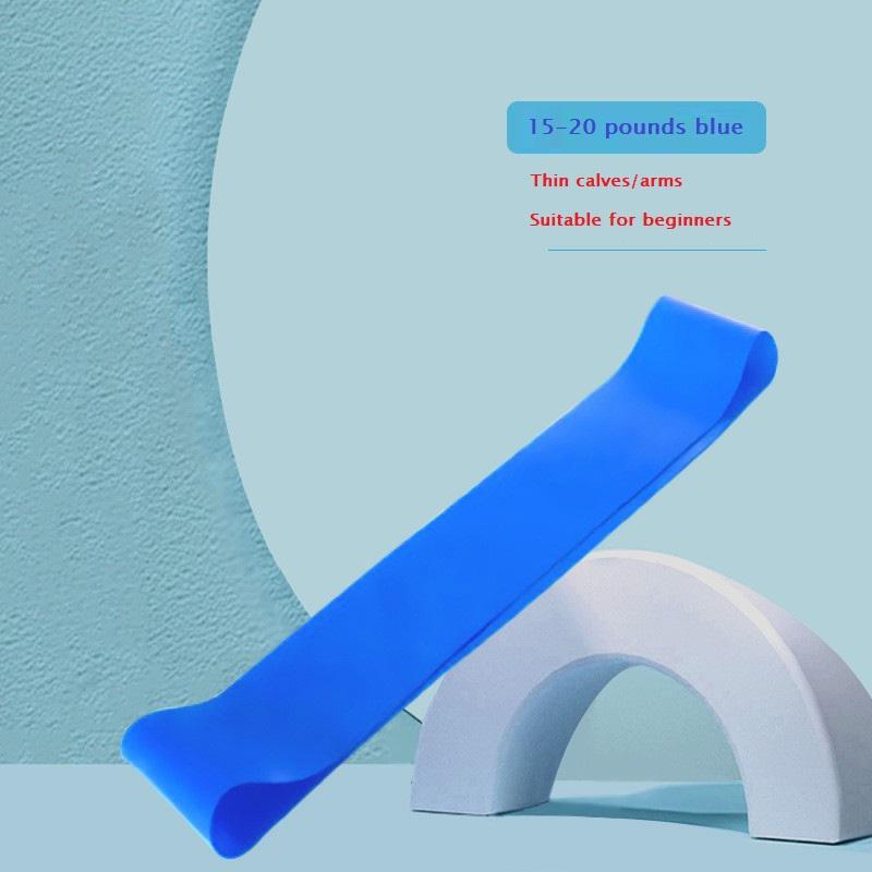 Yoga-Elastikband mit kreisförmiger Widerstandsschlaufe