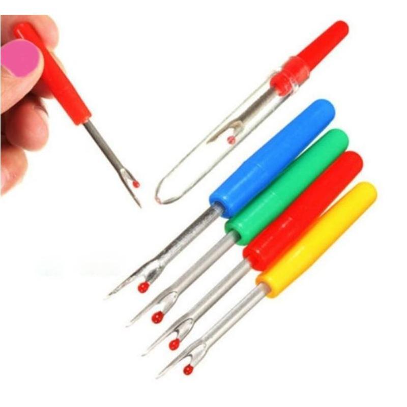 4Pcs Sewing Kitchen Convenience Accessories Household Tools Cross-stitch Thread Stripper Removal Fork Take-up Manual