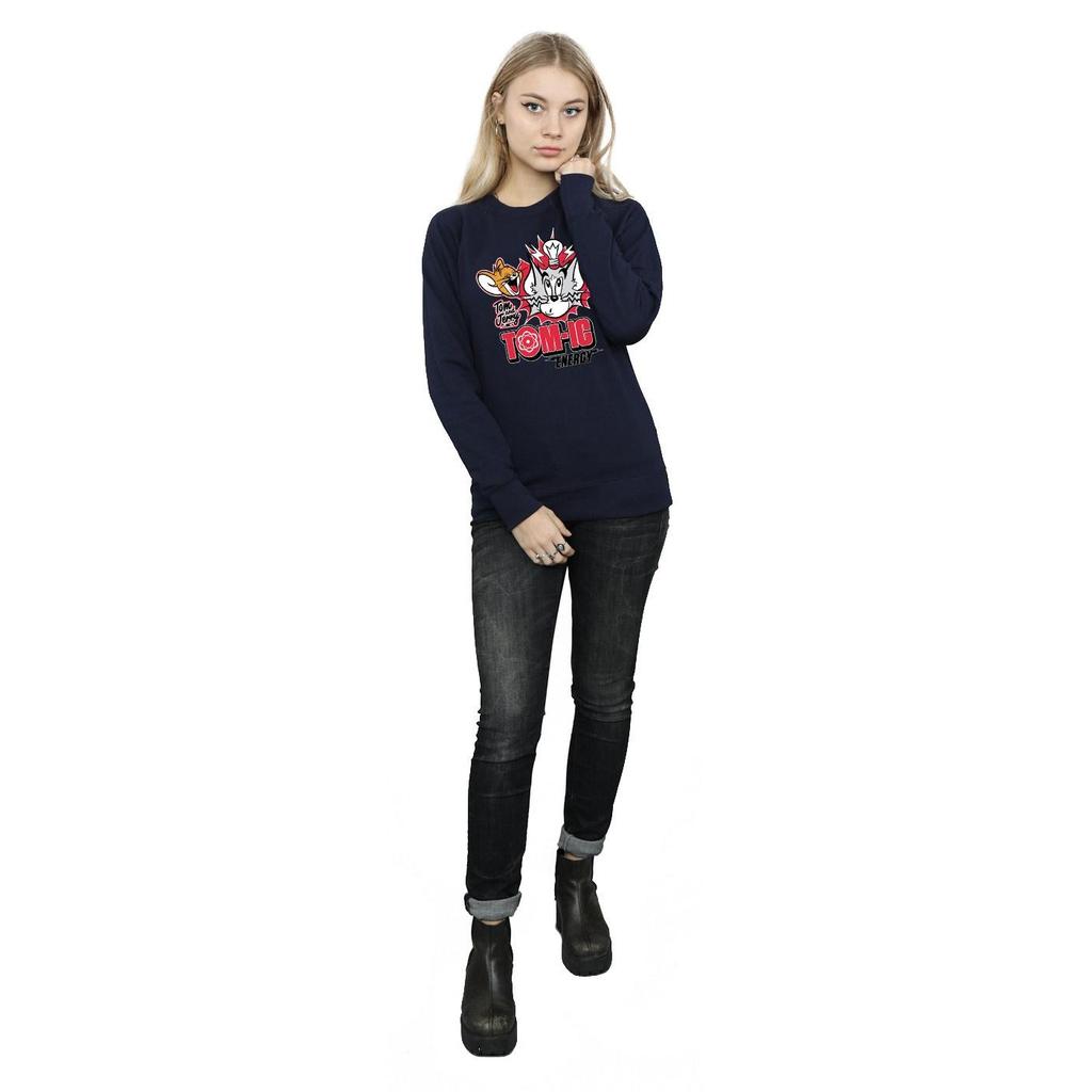 Tom And Jerry Womens/Ladies Tomic Energy Sweatshirt