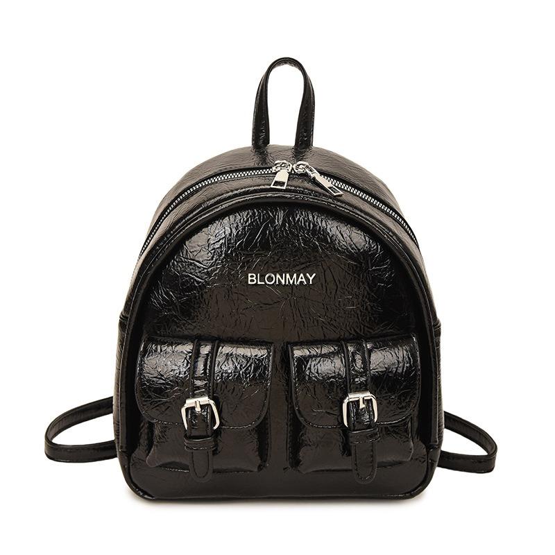 New simple locomotive bag women's schoolbag large capacity backpack cute college commuter backpack