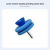 Lawn Mower Blade Ener High Hardness Mower Blade Grinding Stone Lawnmower Ener Drill Attachment Wear-Resistant for Farm