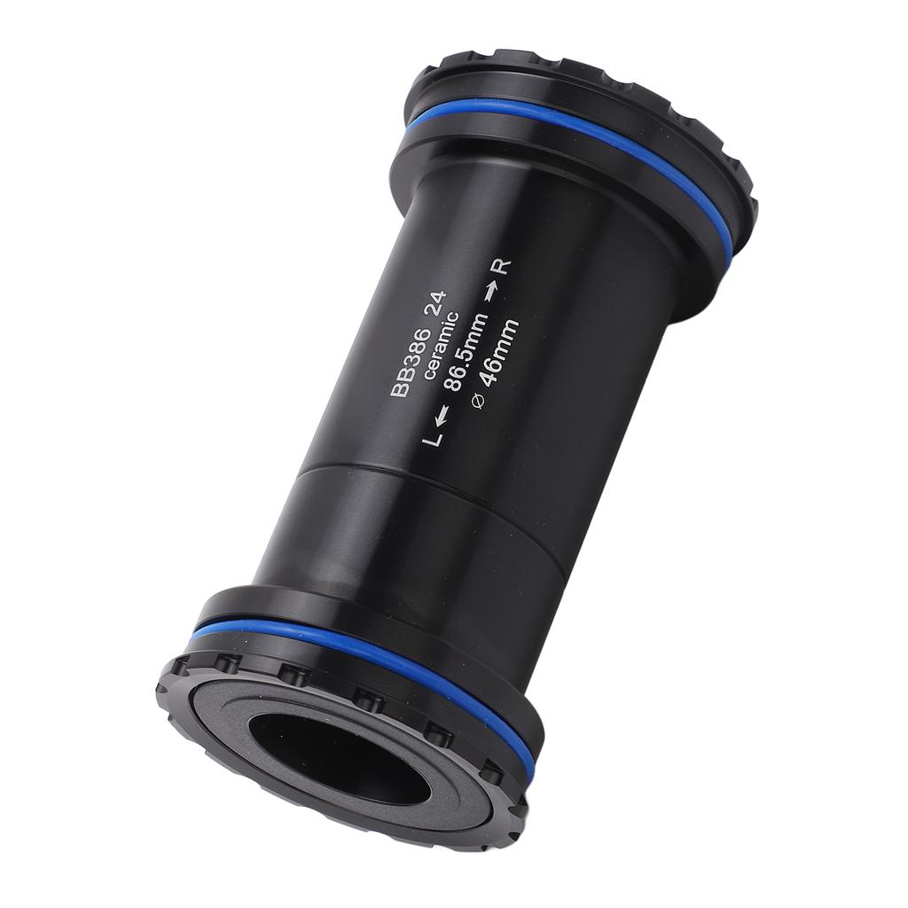 Bike Bottom Bracket Lightweight Aluminum Alloy Low Noise Ceramic Hollow Bottom Bracket with Wrench