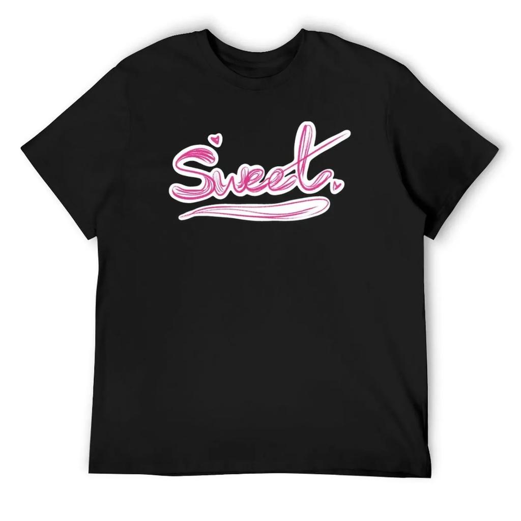 Sweet T-Shirt plus size clothes baggy shirts mens clothes