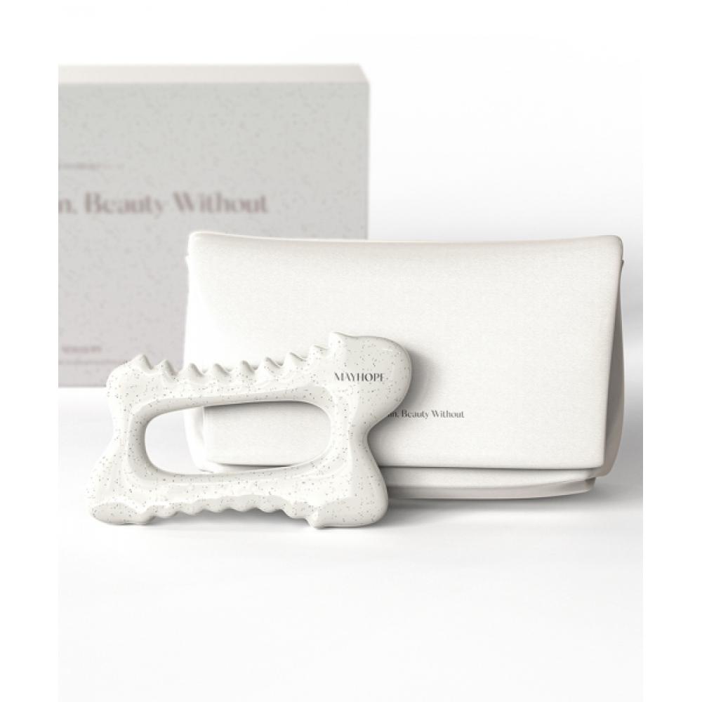 Mayhope [ritual Pouch Gift] Mayhop Volcanic Stone Brace Massager NONE