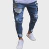 New Men's and Women's Hip-Hop Slim Fit Ripped Skinny Jeans - Large Sizes Available