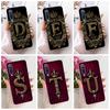 For Xiaomi Mi 9 SE Case Transparent Luxury Crown A-Z Letters 2D Flat Pattern Soft Casing For Xiaomi Mi 9SE Cover M1903F2G