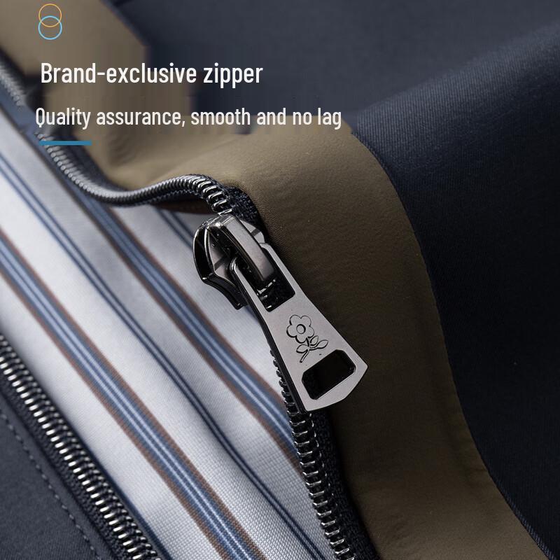 Montagut Men's Silk Blend Windproof Stand-Collar Jacket