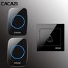 Smart Long-Range Wireless Doorbell with Waterproof Electronic Main Board & Dual Remote Callers
