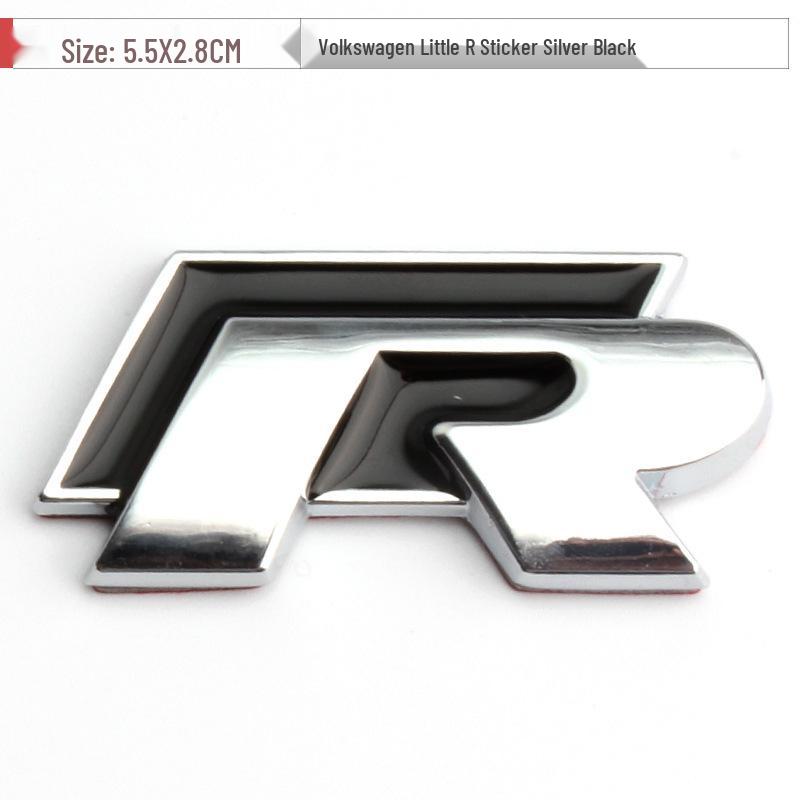 Volkswagen Lavida, Sagitar, Golf R, CC, Magotan, Polo Grille & R-Line Tail Badge Decals