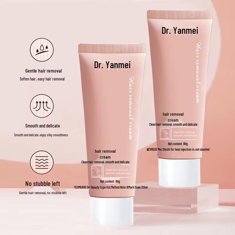 Dr. Yanmei Gentle Hair Removal: Smooth, Moisturizing, Non-Irritating Formula for Delicate Skin