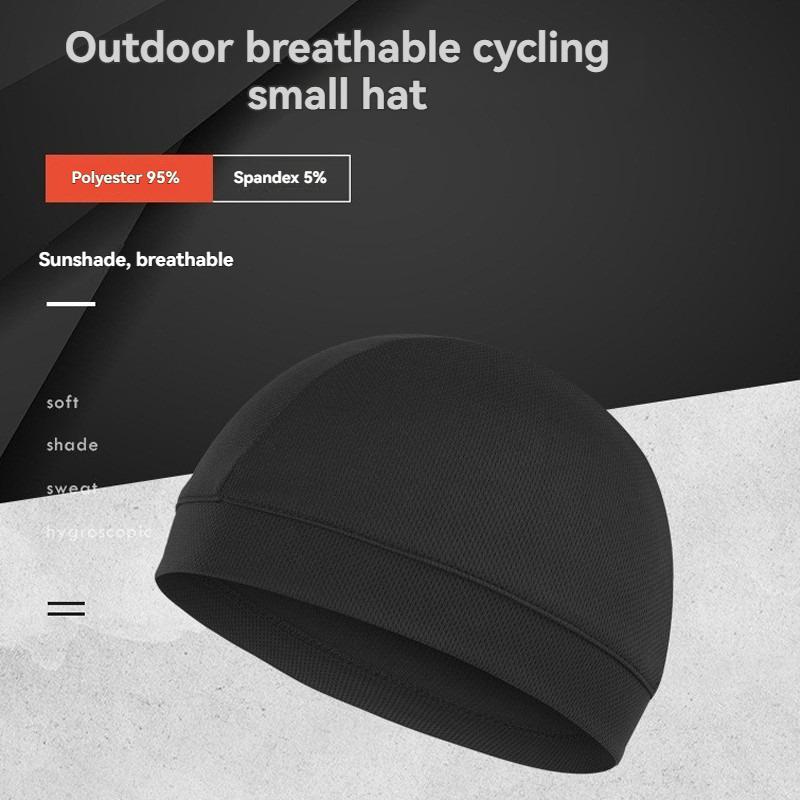 Summer Cooling Skull Caps Helmet Liner Anti-UV Anti-Sweat Wicking Cycling Running Motorcycle & Riding Under Hard Hat Liner