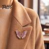 Dainty Butterflies Brooch Rhinestone Butterfly for Women, Vintage Insect Lapel Pin, Women Decorative Pin Accessory Clothes Scarf Shawl Dress